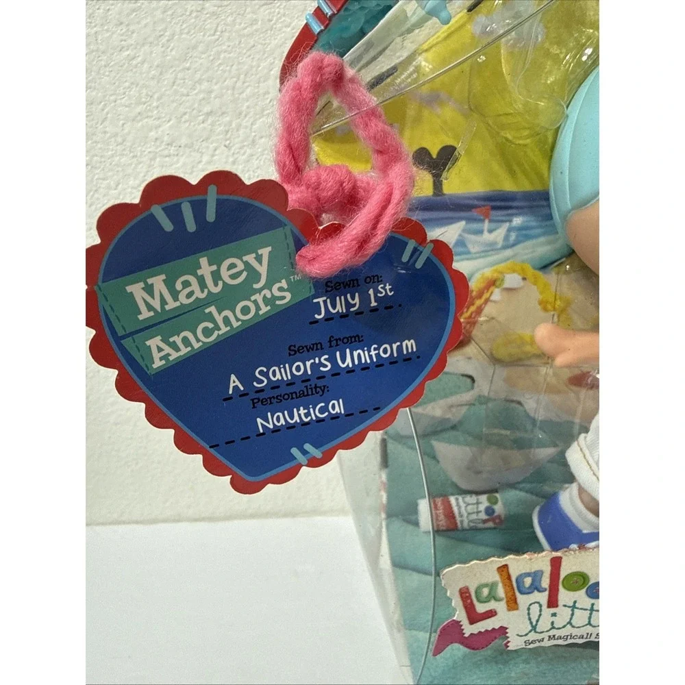 LALALOOPSY LITTLES Matey Anchors Pet Crab & Hat Poster Sailor Outfit ~ Unopened